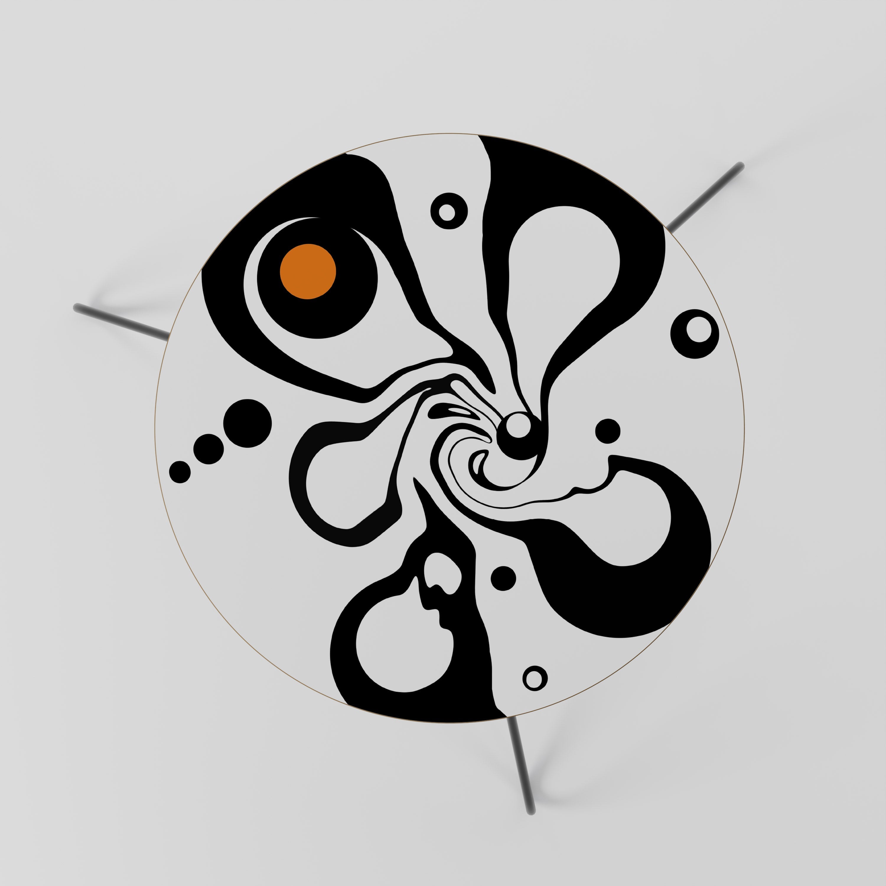 SWIRLING NATURE Mesa de Centro 60