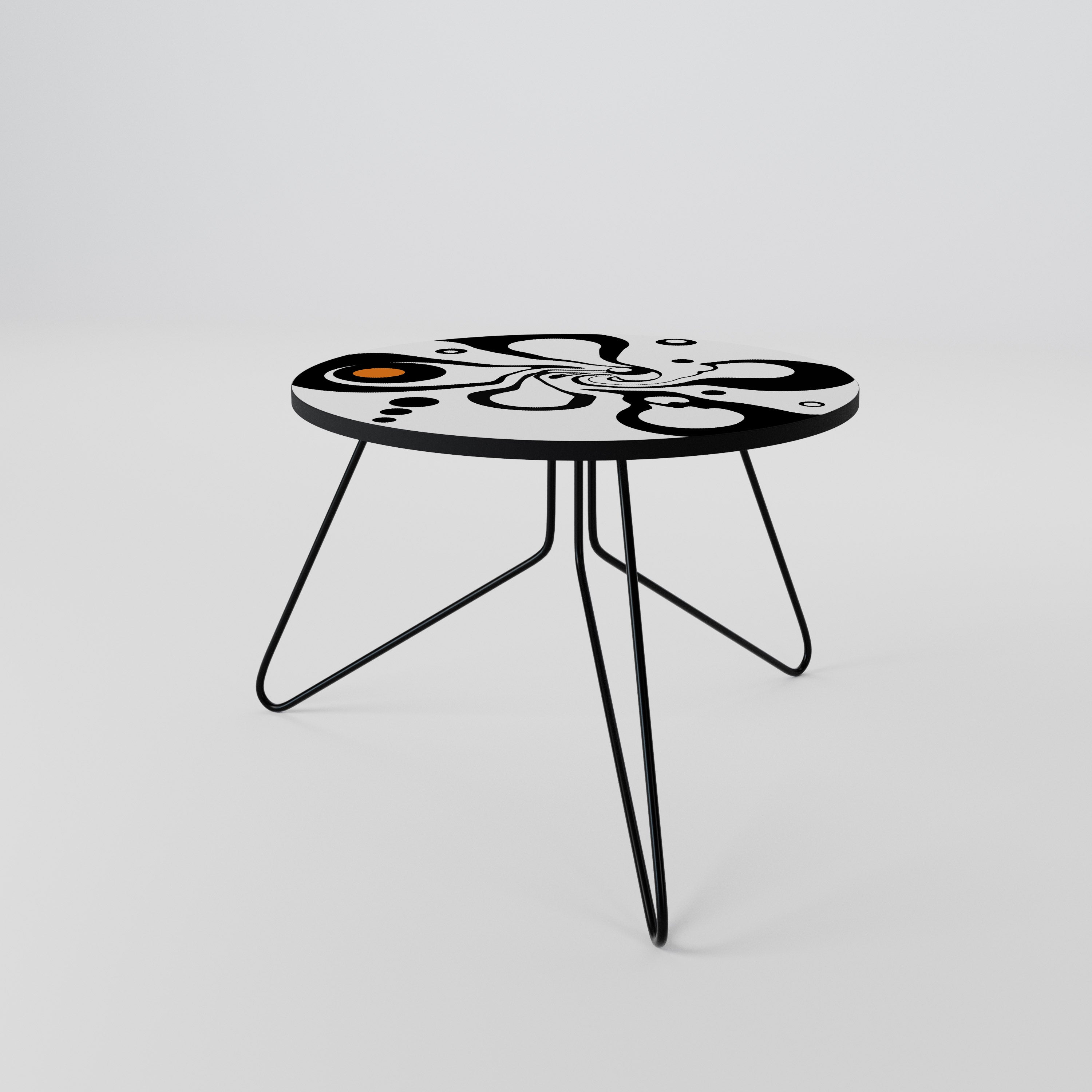 SWIRLING NATURE Mesa de Centro 60