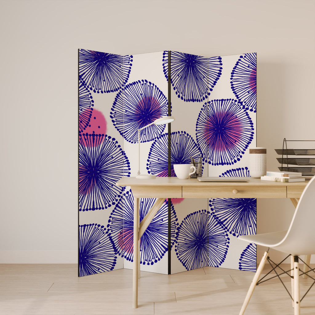 MAGIC NATURE Biombo Decorativo de 4 Painéis