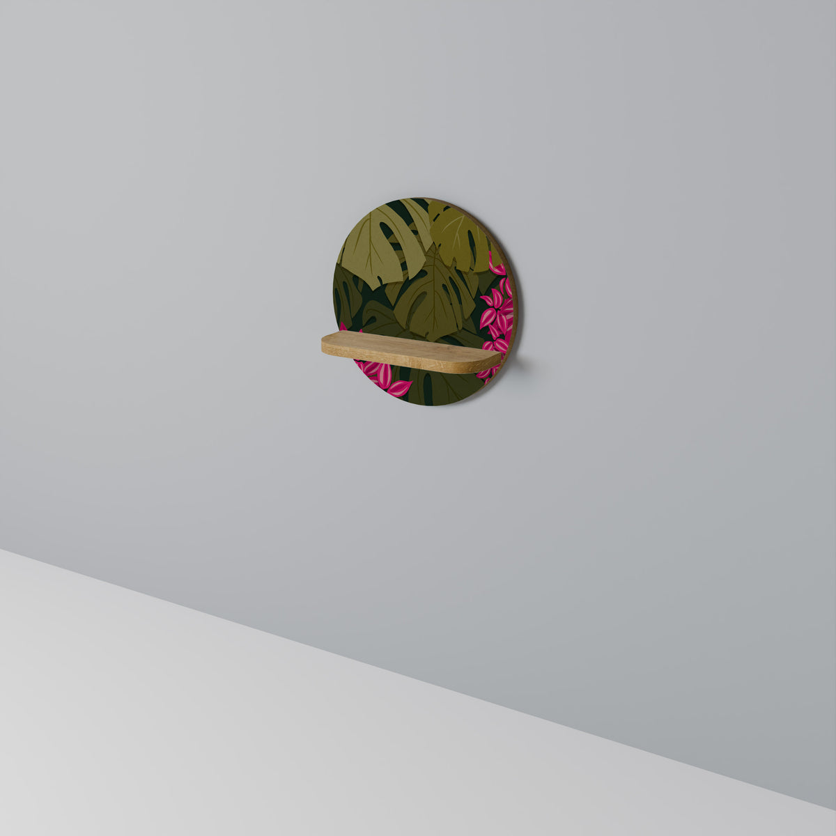 TROPICAL BEAUTY Art Shelf