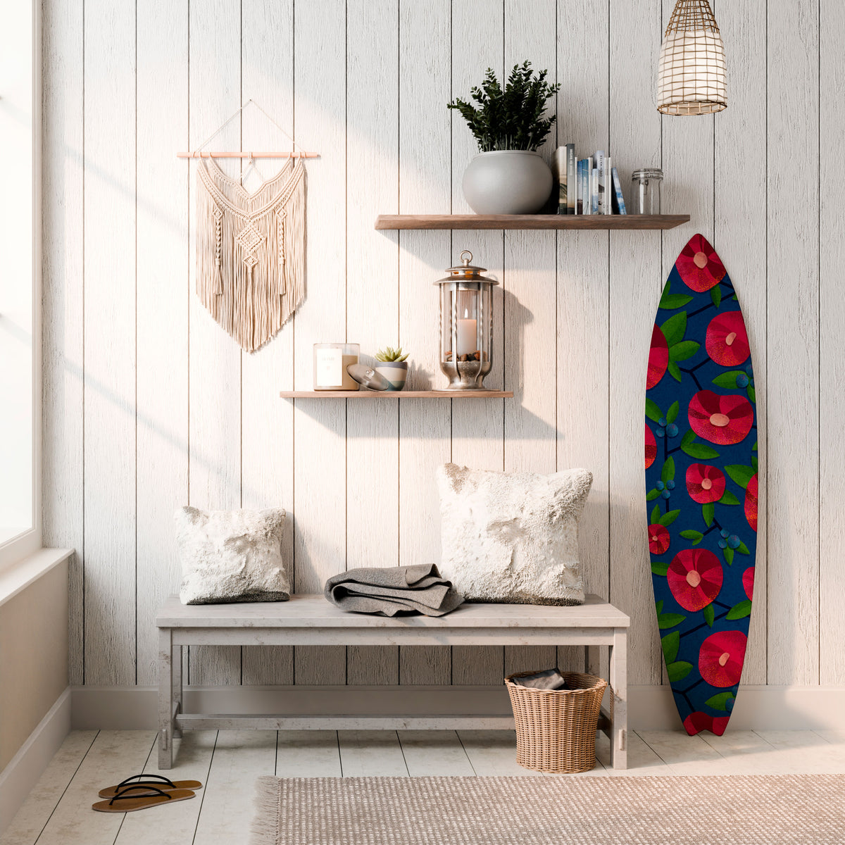 SPRING THOUGHTS Surfboard Decorative Panel