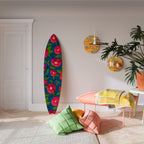 SPRING THOUGHTS Prancha de surf decorativa em contraplacado