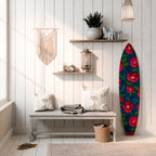 SPRING THOUGHTS Prancha de surf decorativa em contraplacado