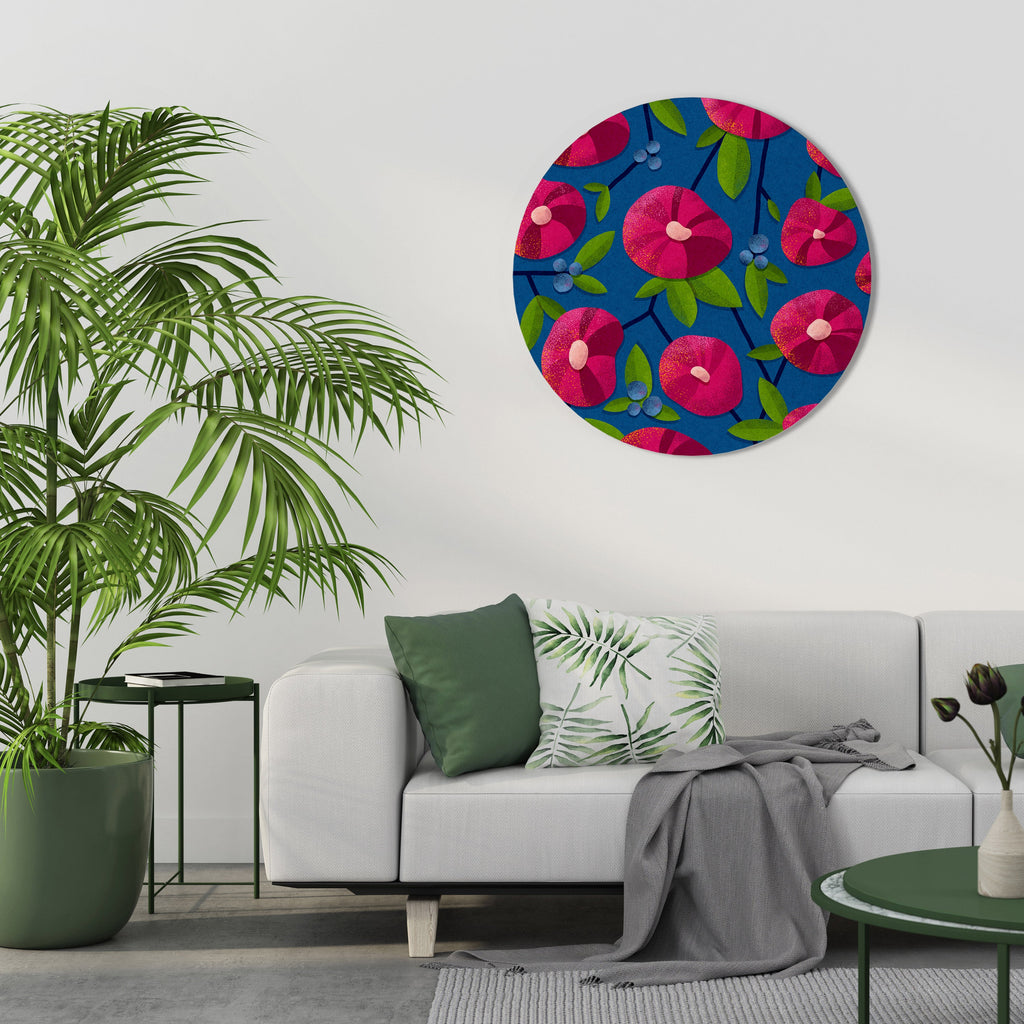 SPRING THOUGHTS Quadro Redondo Decorativo