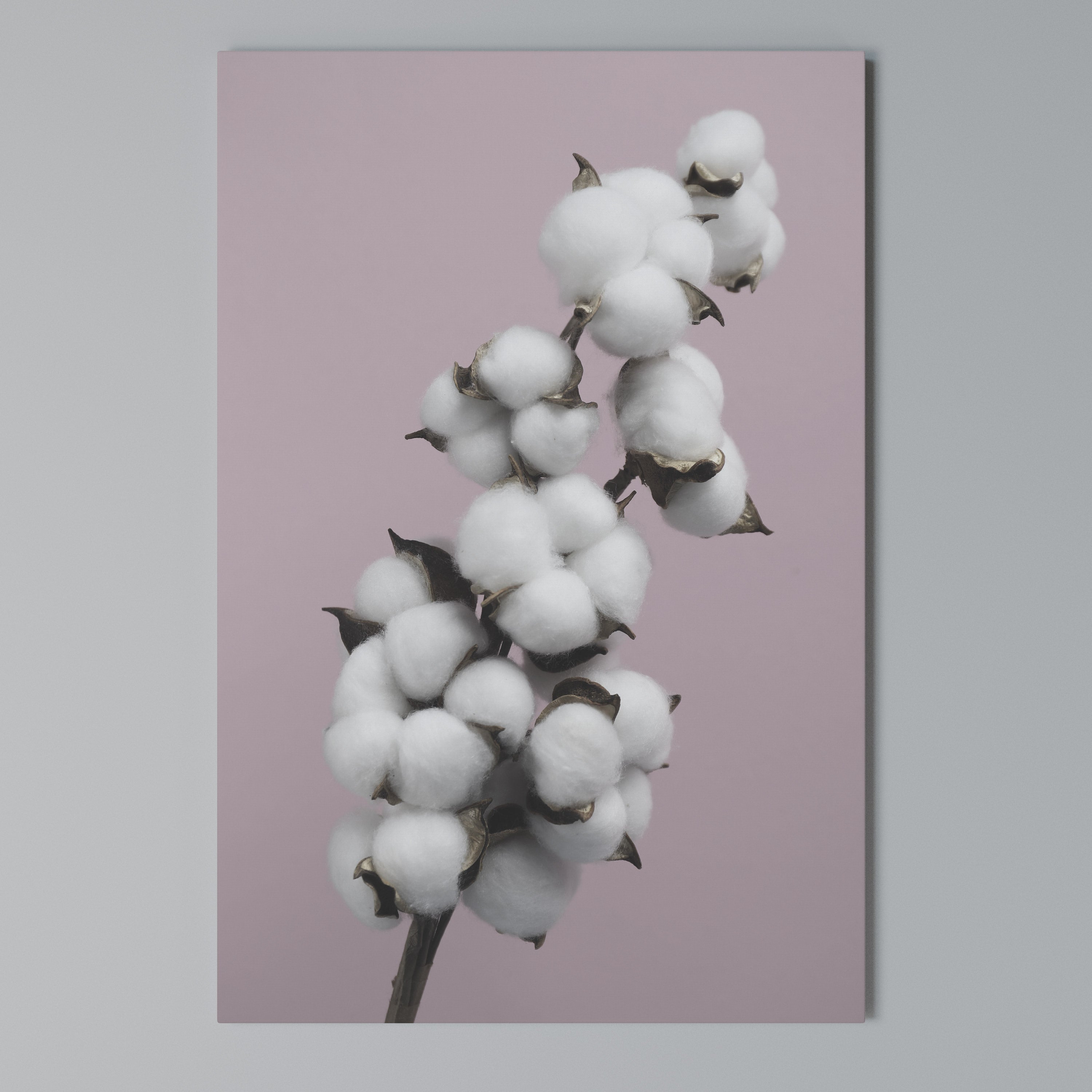 COTTON CLOUDS WHISPER Quadro em tela vertical