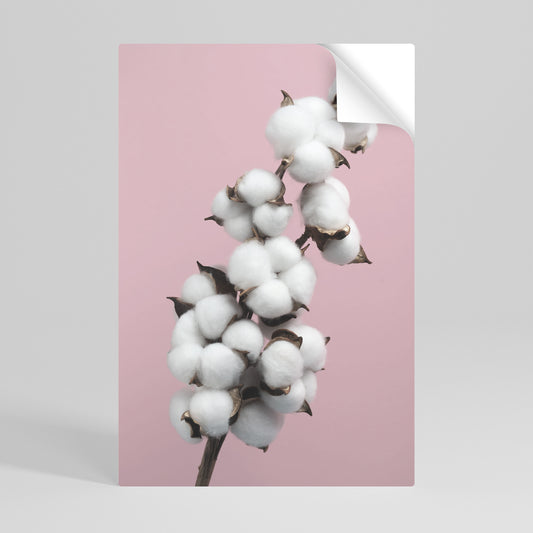 COTTON CLOUDS WHISPER Peel and Stick Vertical Poster