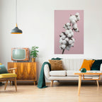 COTTON CLOUDS WHISPER Poster Vertical Autocolante