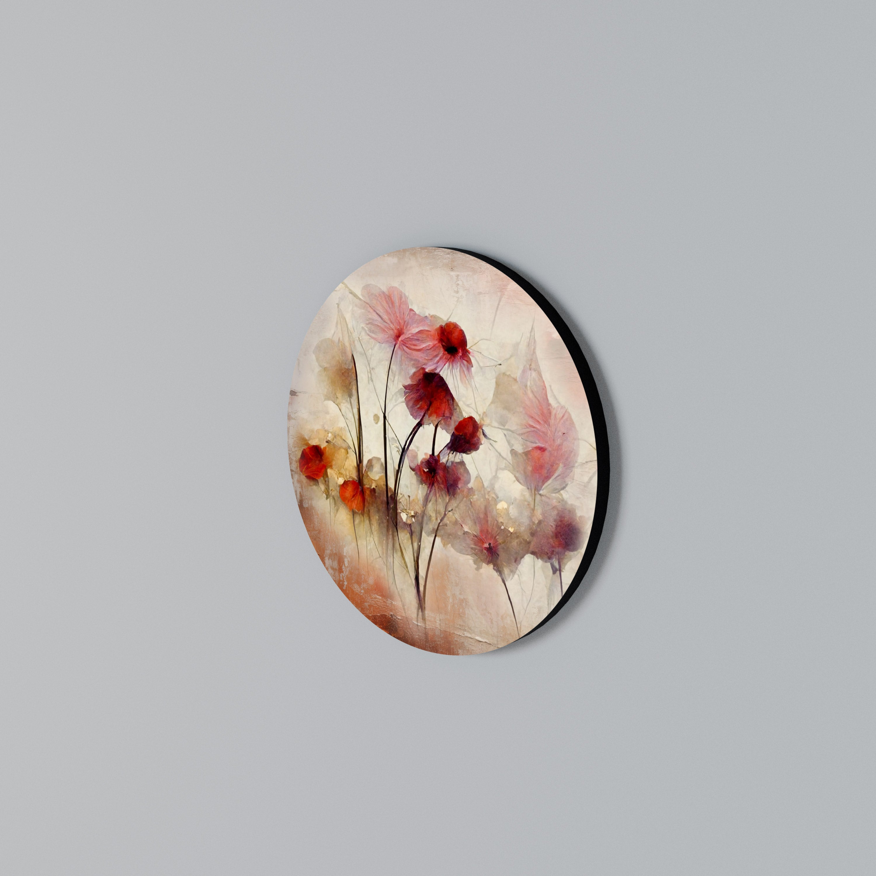 WILD DELICACY Arte de Parede Redonda