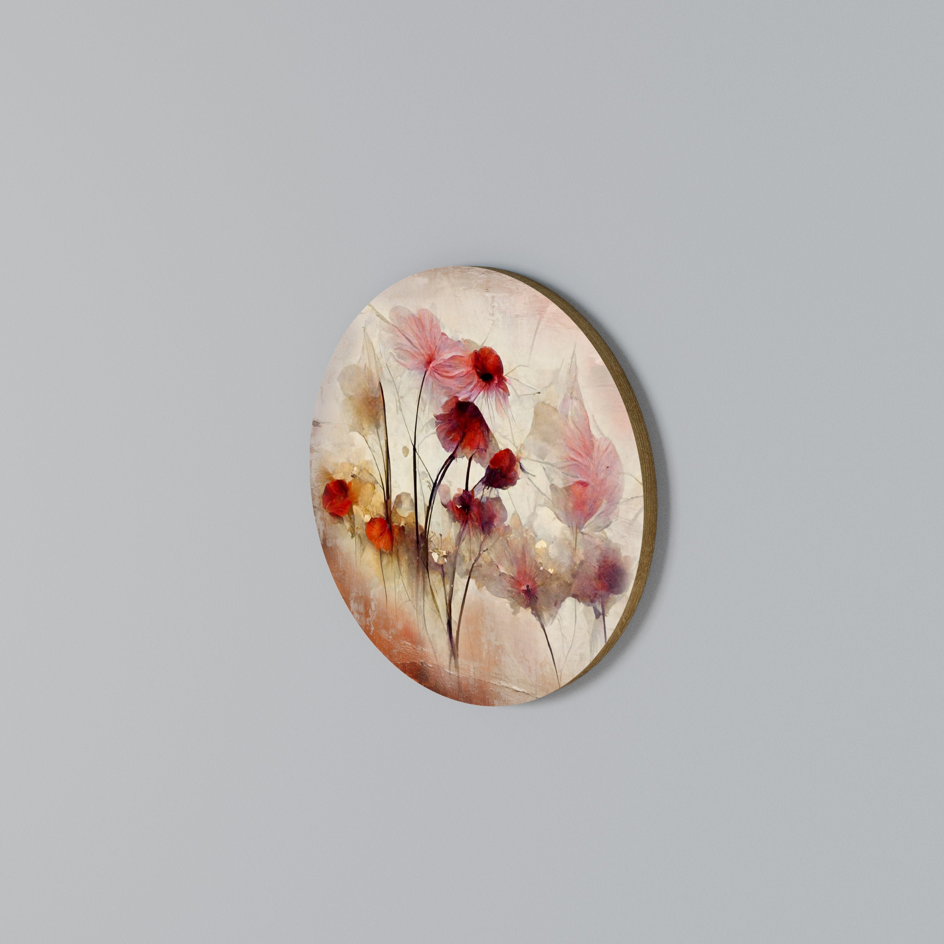 WILD DELICACY Arte de Parede Redonda