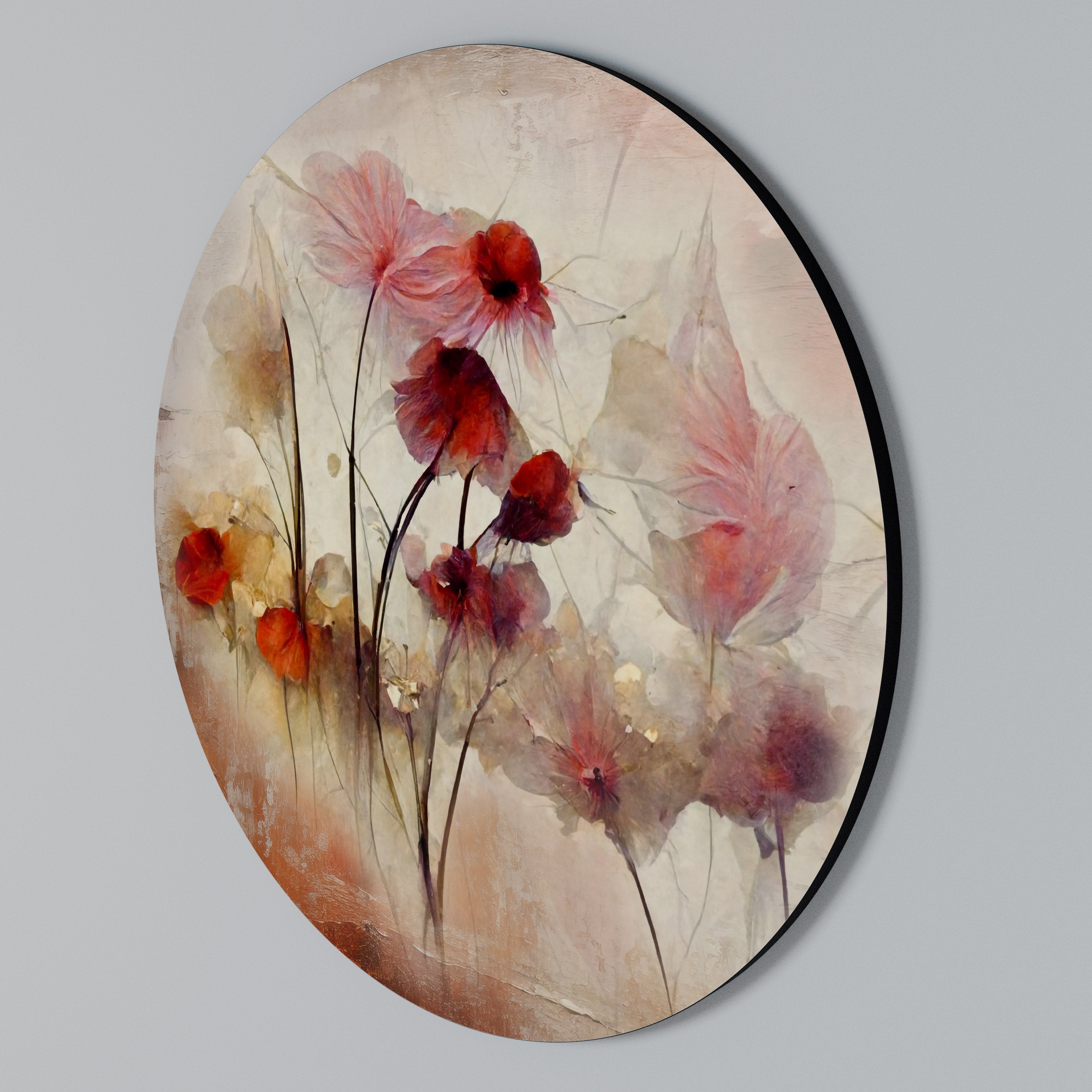 WILD DELICACY Arte de Parede Redonda