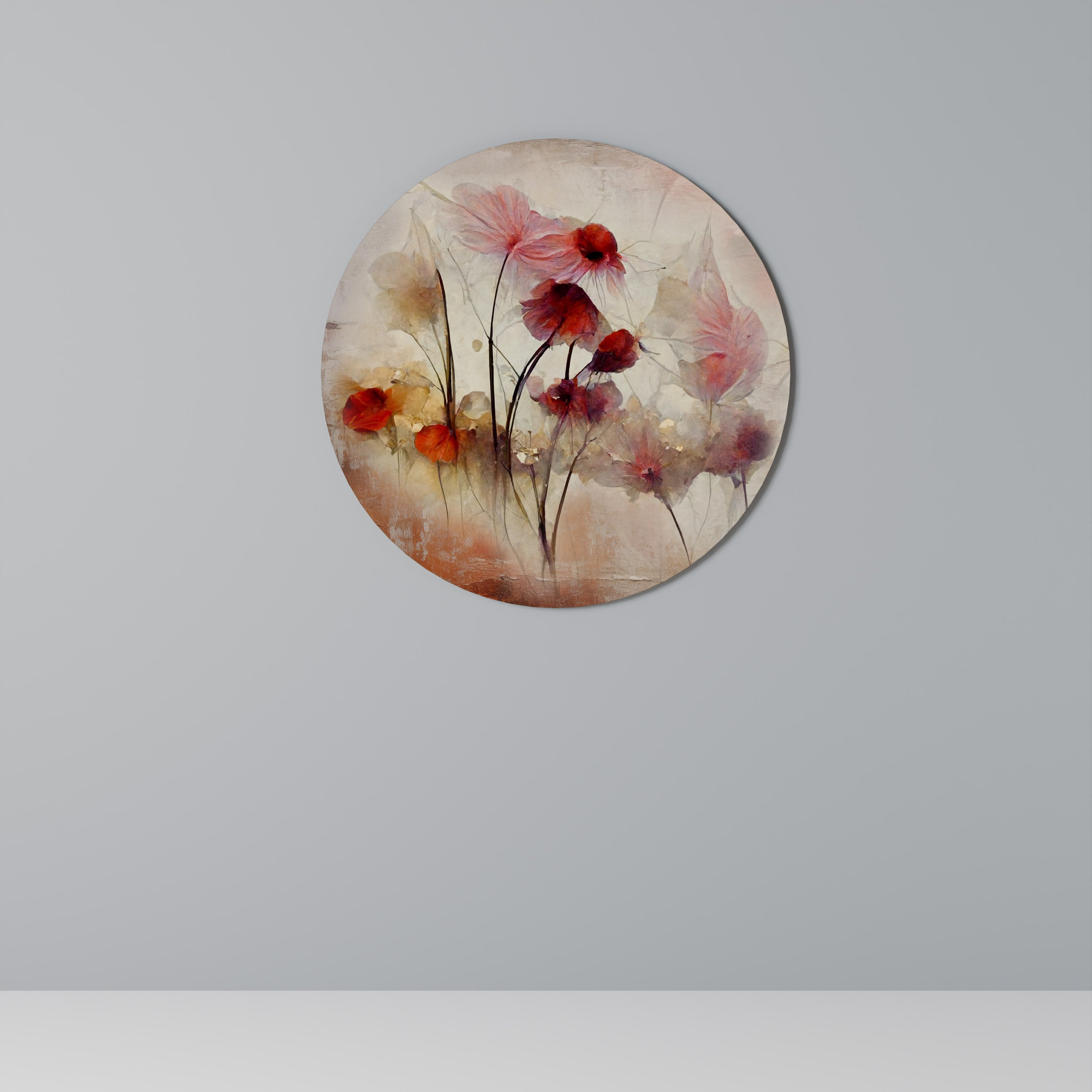WILD DELICACY Round Wall Art