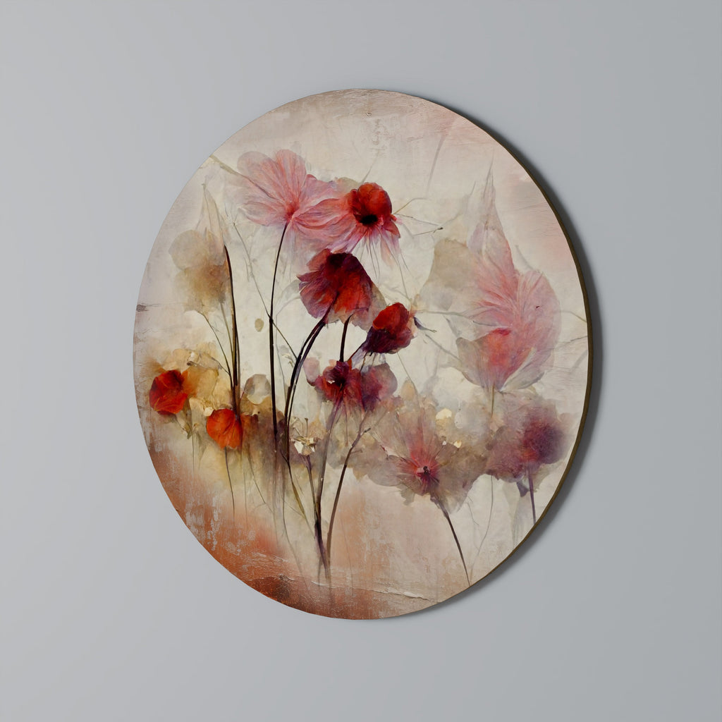 WILD DELICACY Quadro Redondo Decorativo