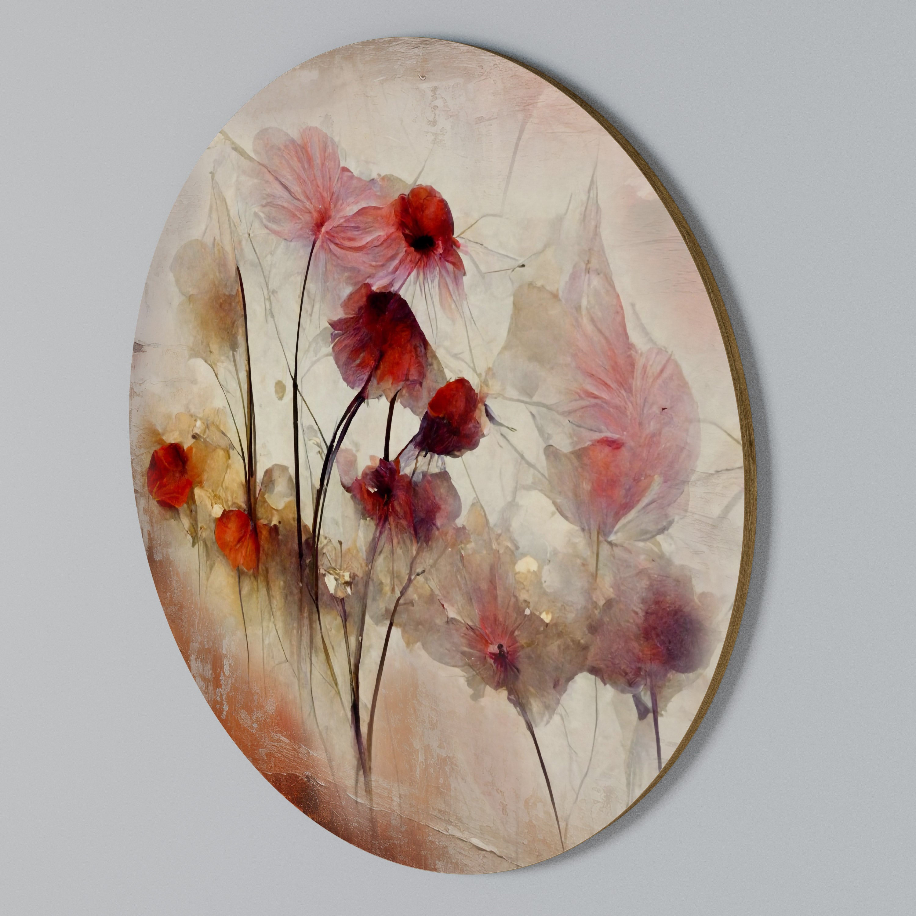 WILD DELICACY Arte de Parede Redonda