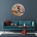 WILD DELICACY Quadro Redondo Decorativo
