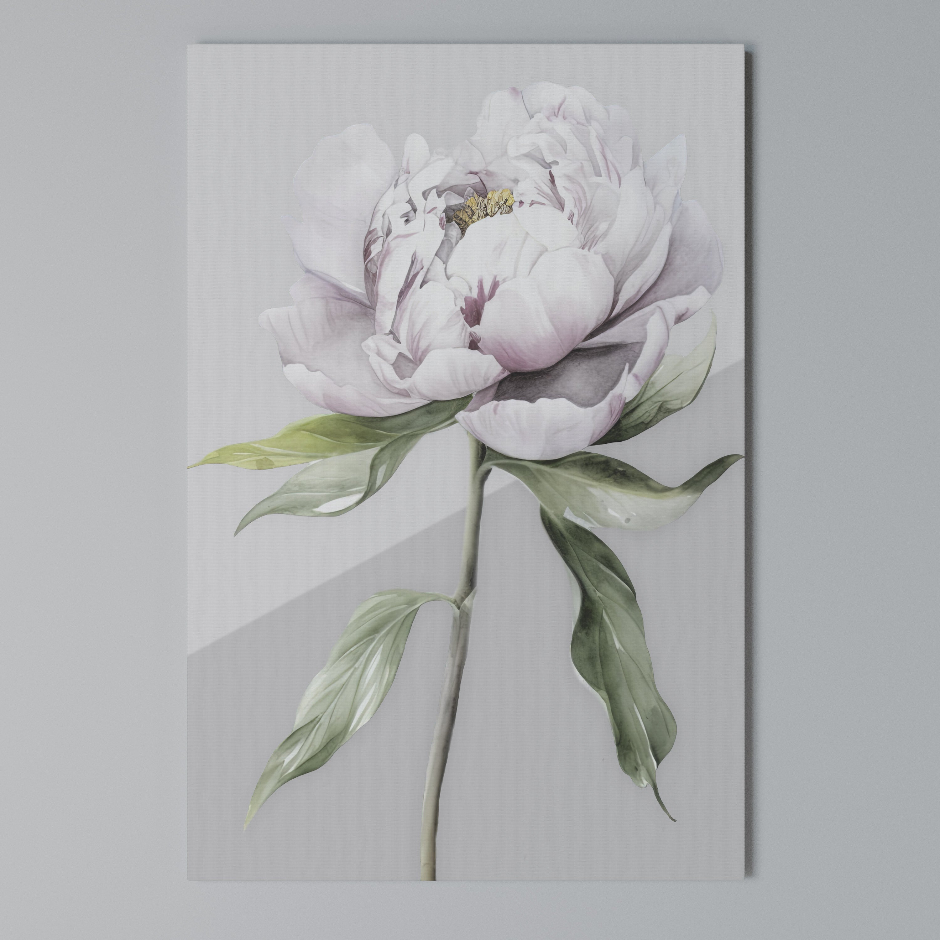 EVOCATIVE FLORAL FANTASY Quadro em tela vertical