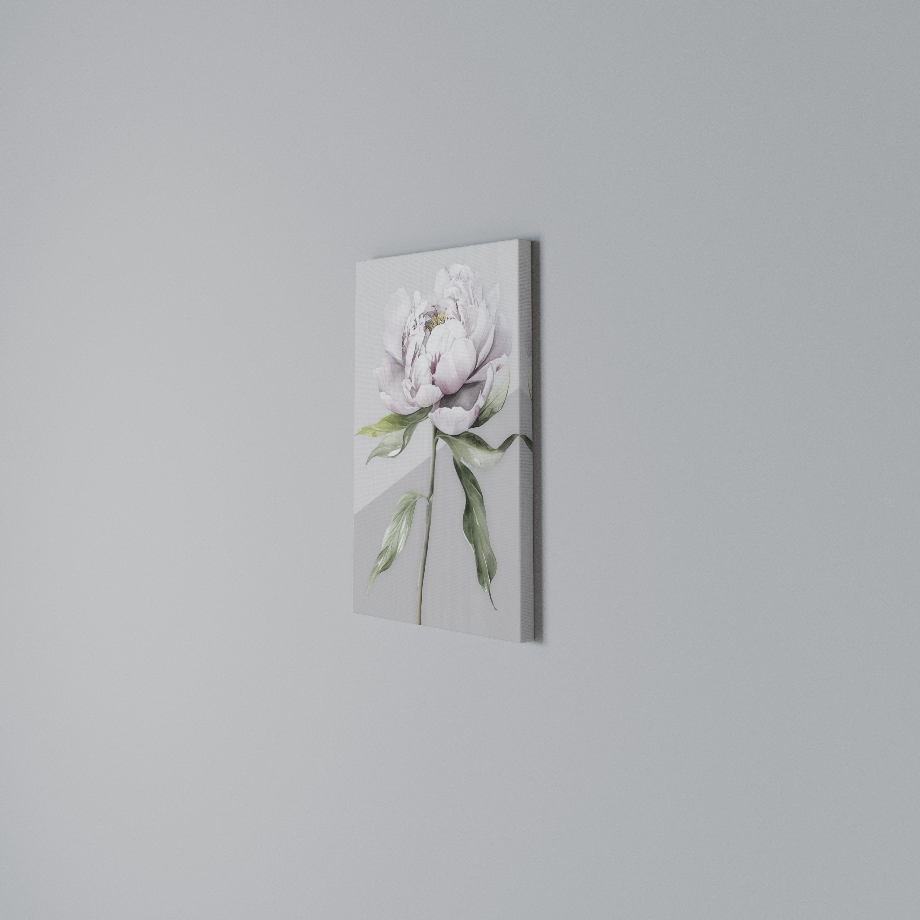EVOCATIVE FLORAL FANTASY Quadro em tela vertical