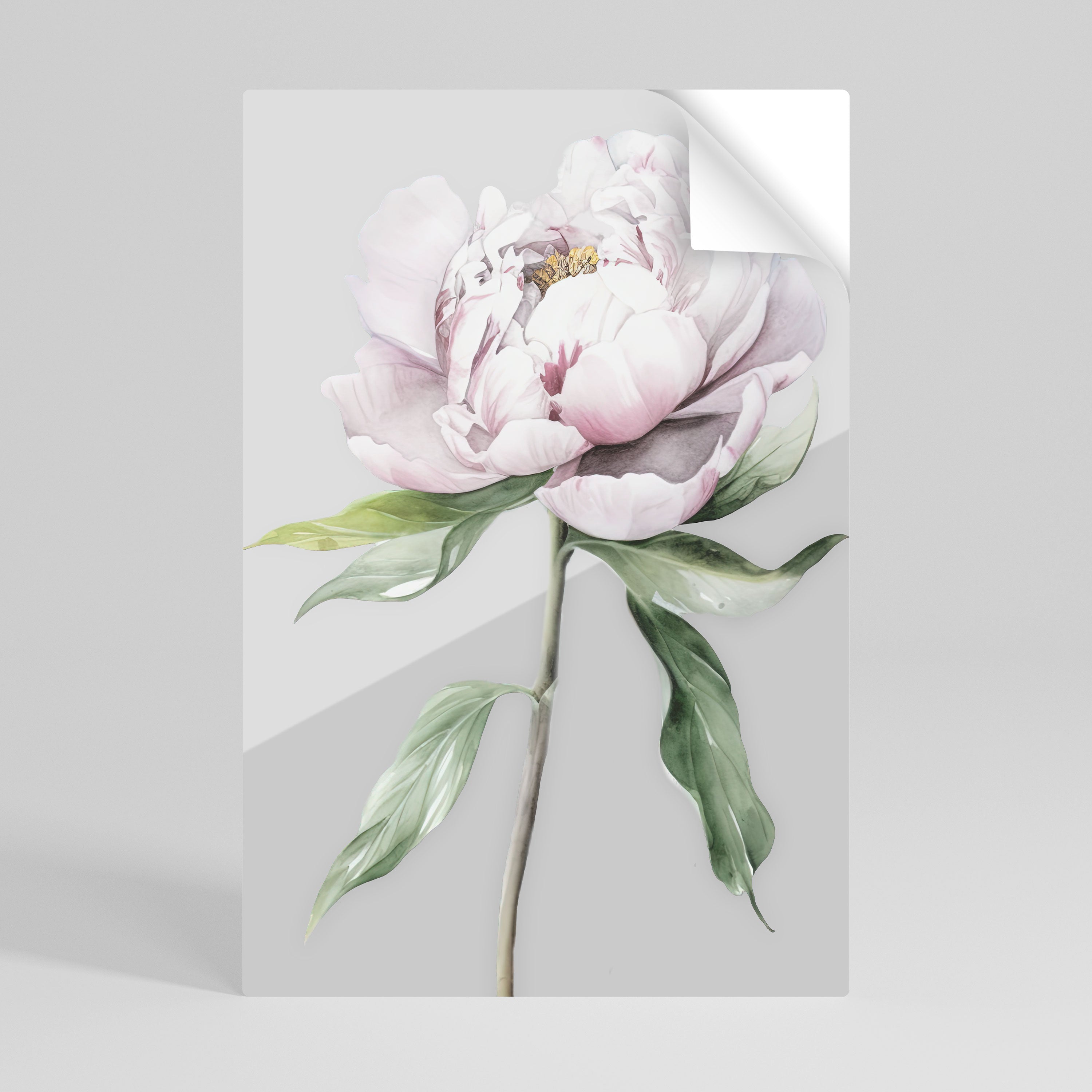 EVOCATIVE FLORAL FANTASY Poster Vertical Autocolante