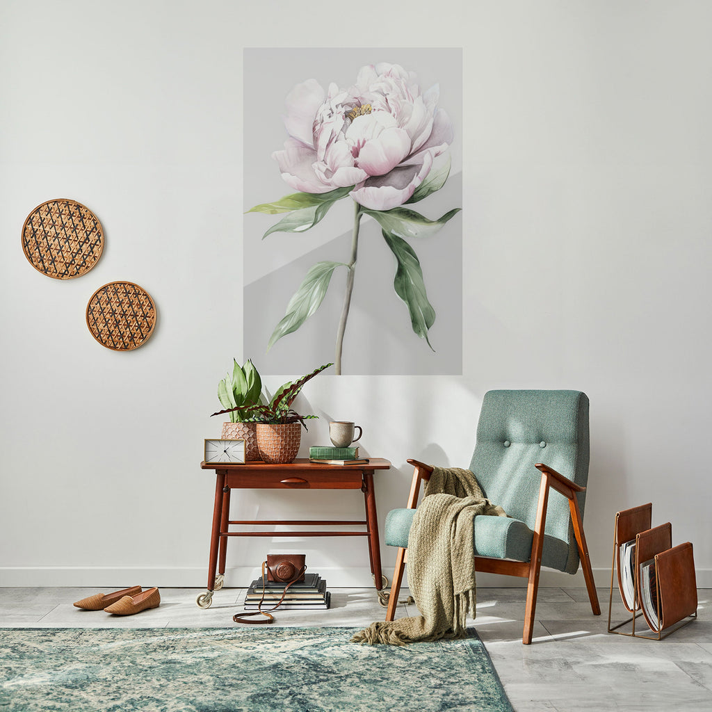 EVOCATIVE FLORAL FANTASY Peel and Stick Vertical Poster