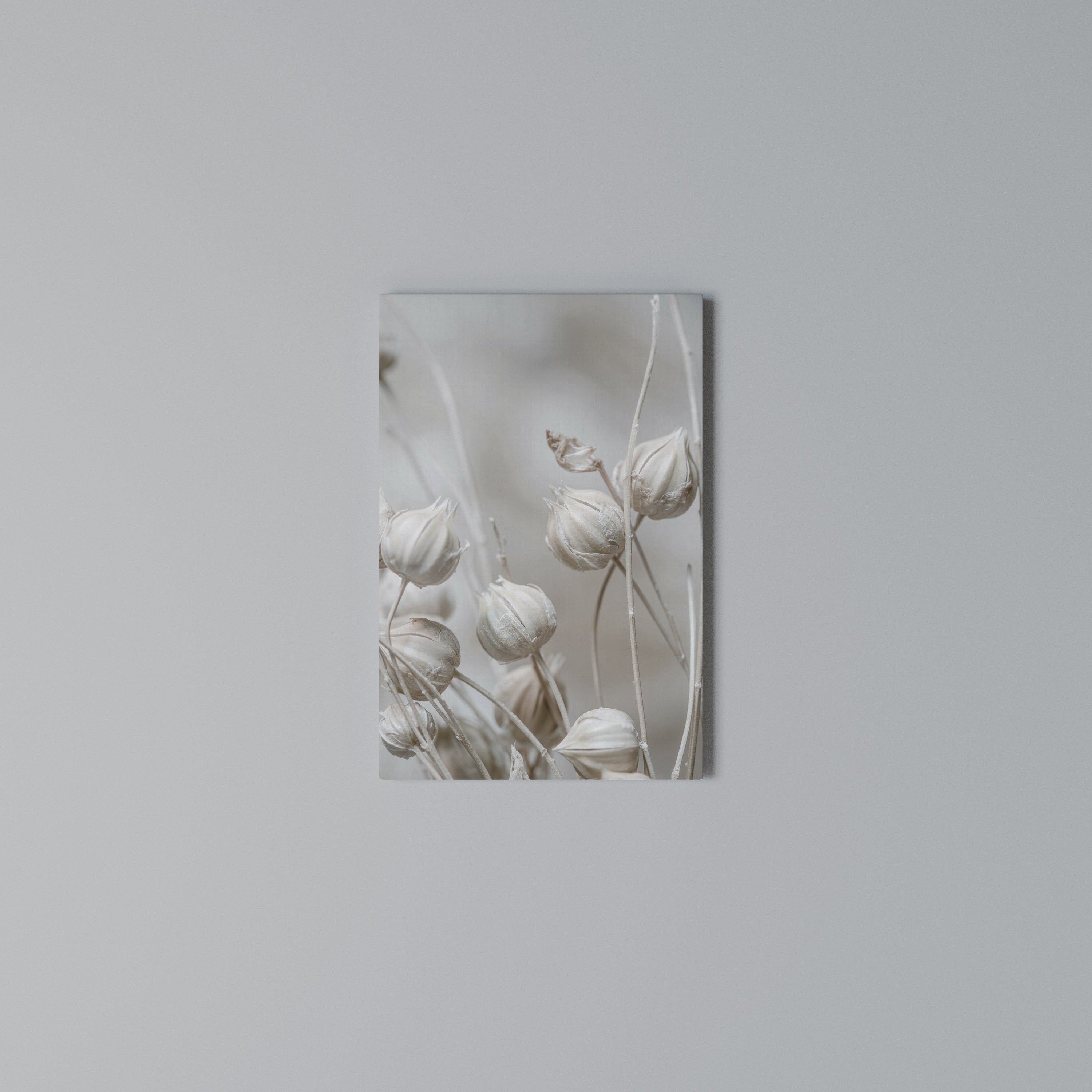 TRANQUIL BLOOMING VISION Vertical Canvas Print