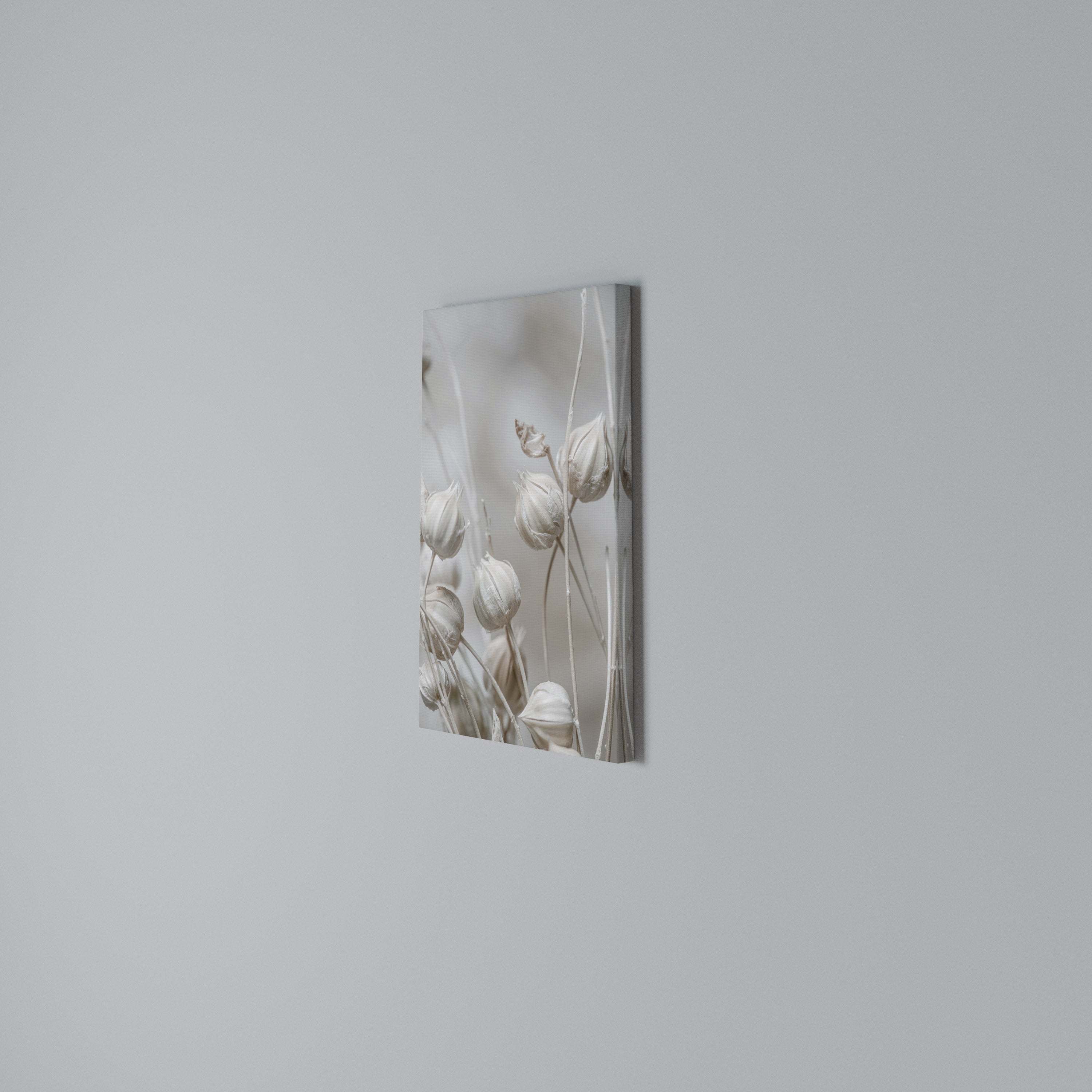 TRANQUIL BLOOMING VISION Vertical Canvas Print