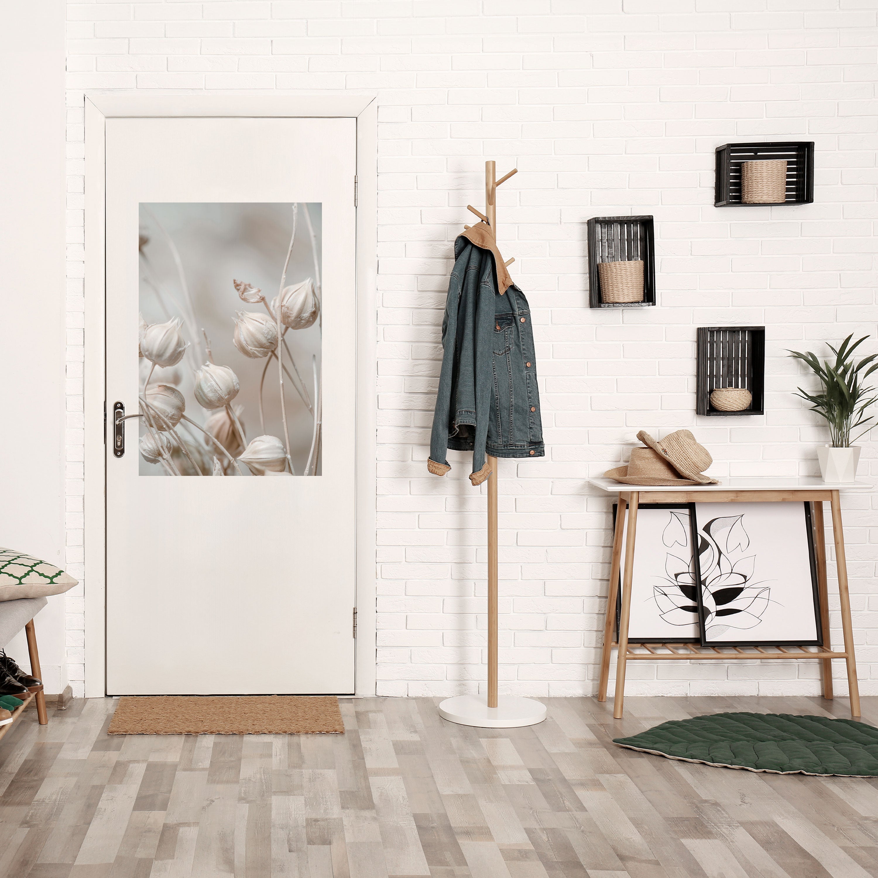 TRANQUIL BLOOMING VISION Poster Vertical Autocolante