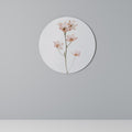 WHISPERS OF PINK Round Wall Art