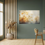 GOLDEN HUE EMBRACE Peel and Stick Horizontal Poster