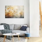 GOLDEN HUE EMBRACE Peel and Stick Horizontal Poster