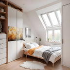 GOLDEN HUE EMBRACE Peel and Stick Horizontal Poster