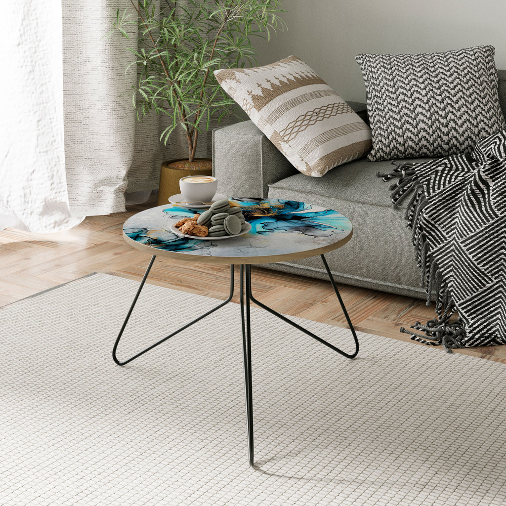 COBALT BLOSSOMS Coffee Table