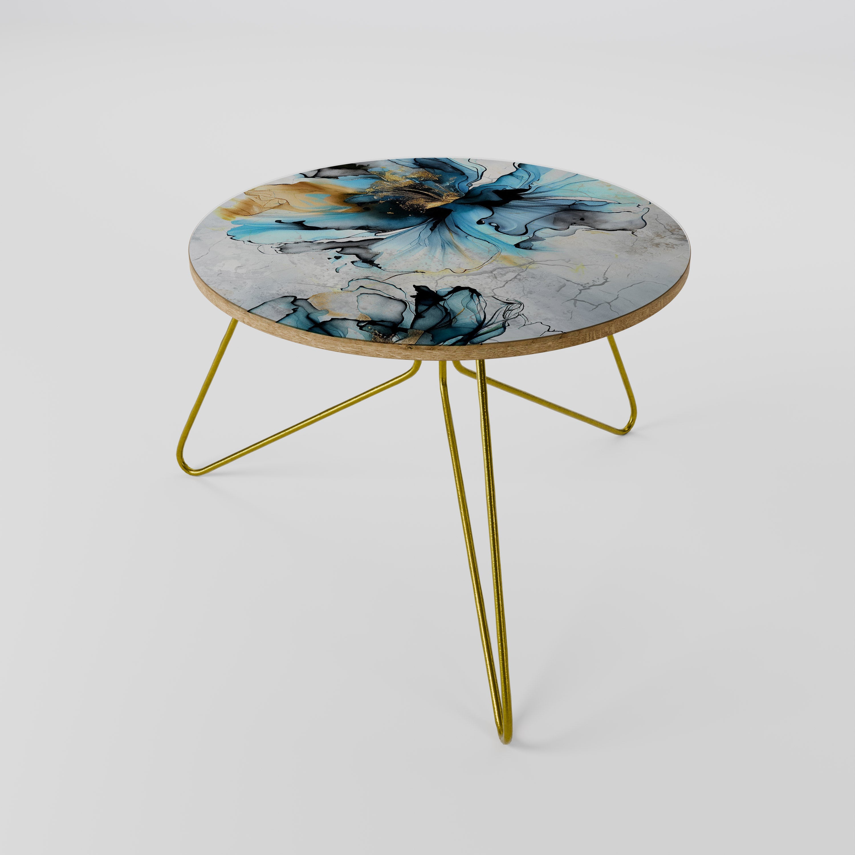 COBALT BLOSSOMS Mesa de Centro 60