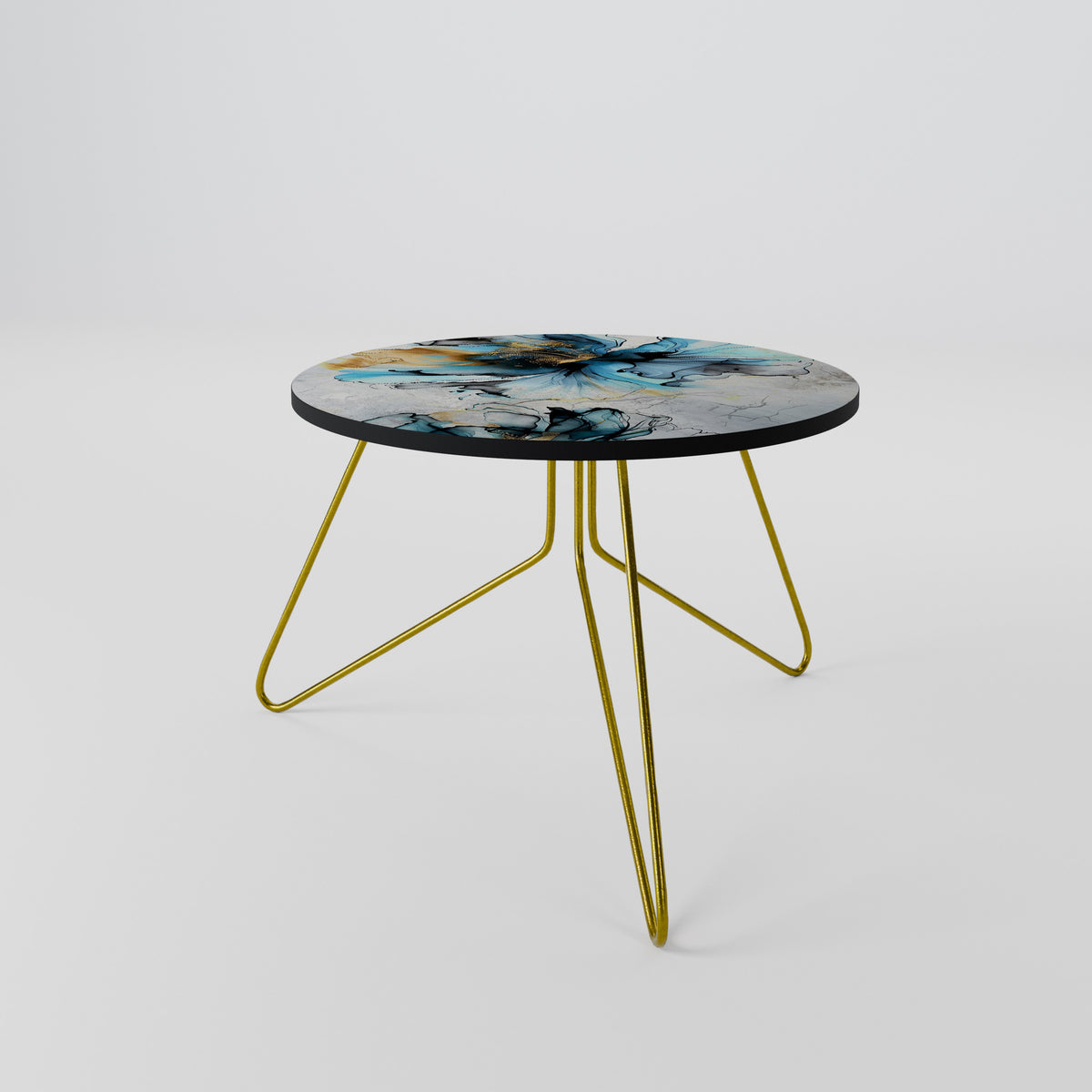 COBALT BLOSSOMS Coffee Table
