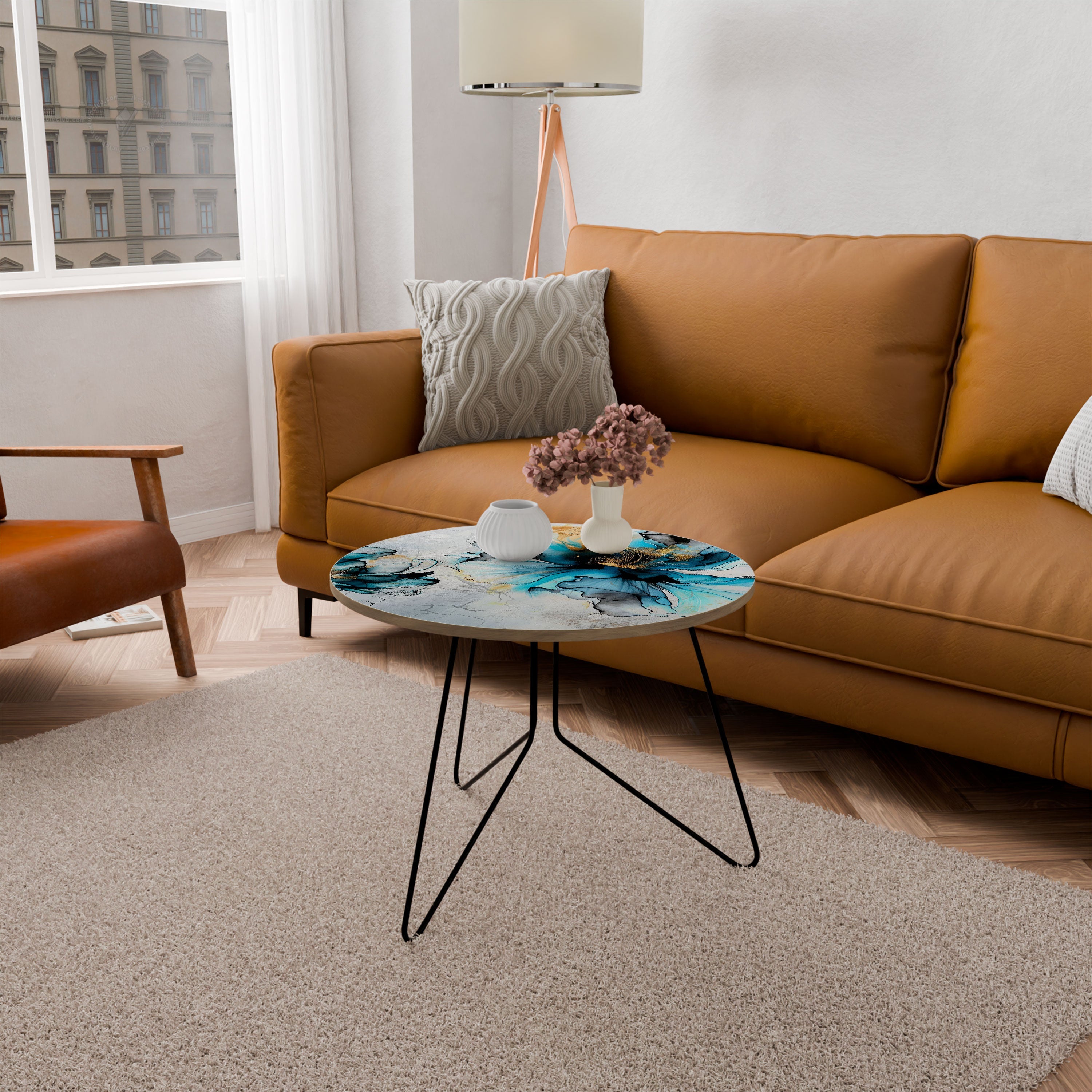 COBALT BLOSSOMS Mesa de Centro 69