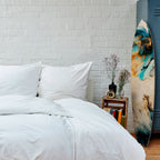 COBALT BLOSSOMS Decorative Plywood Surfboard