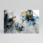 COBALT BLOSSOMS Peel and Stick Horizontal Poster