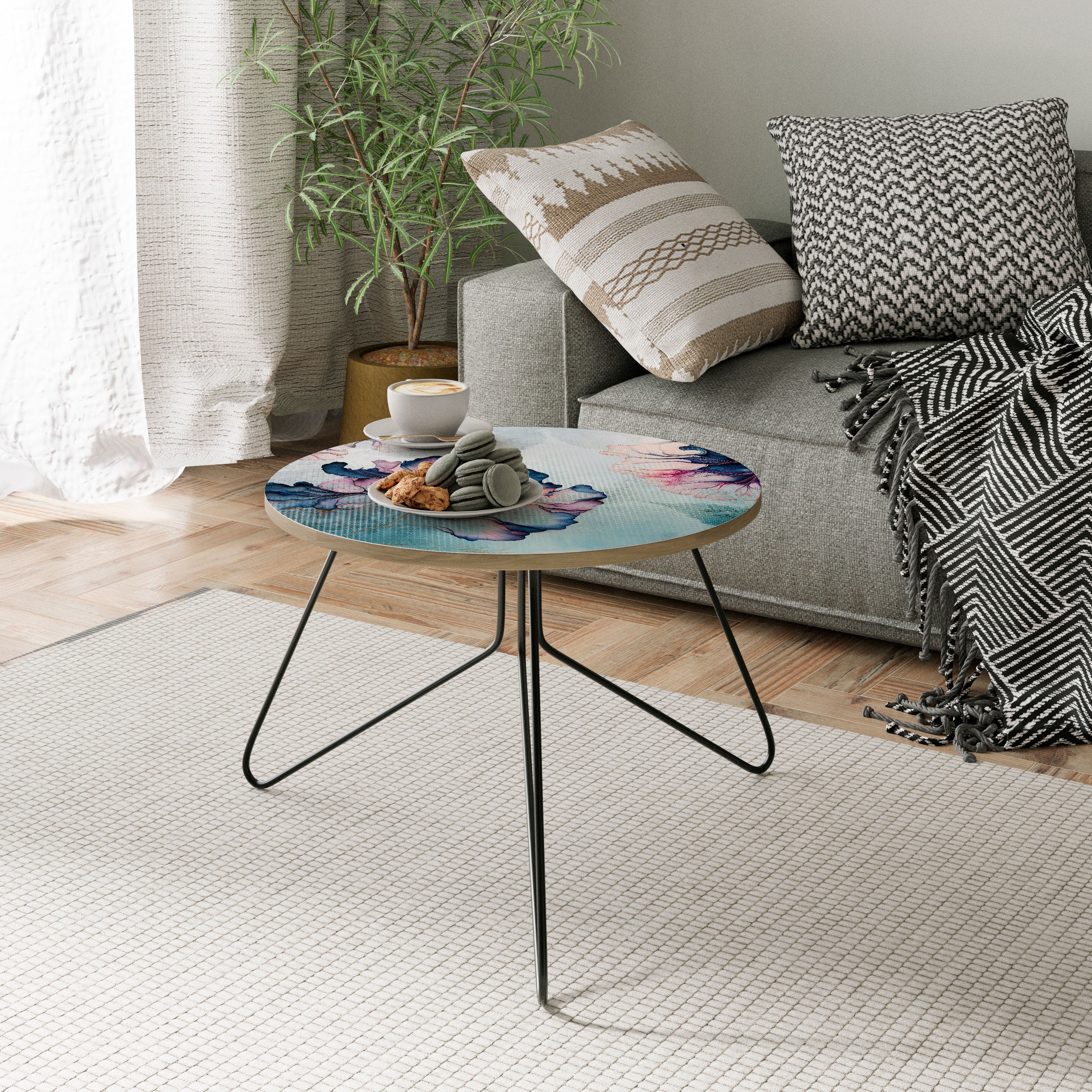 ICY BLOSSOMS Mesa de Centro 60