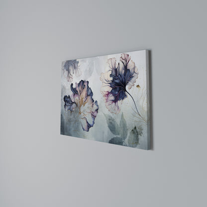 ICY BLOSSOMS Horizontal Canvas Print