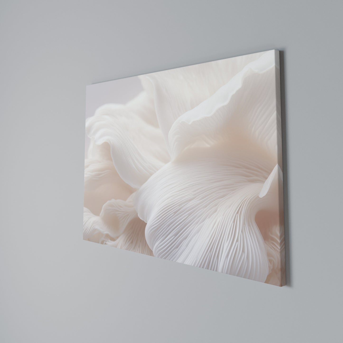 DELICATE PINK HARMONY Horizontal Canvas Print