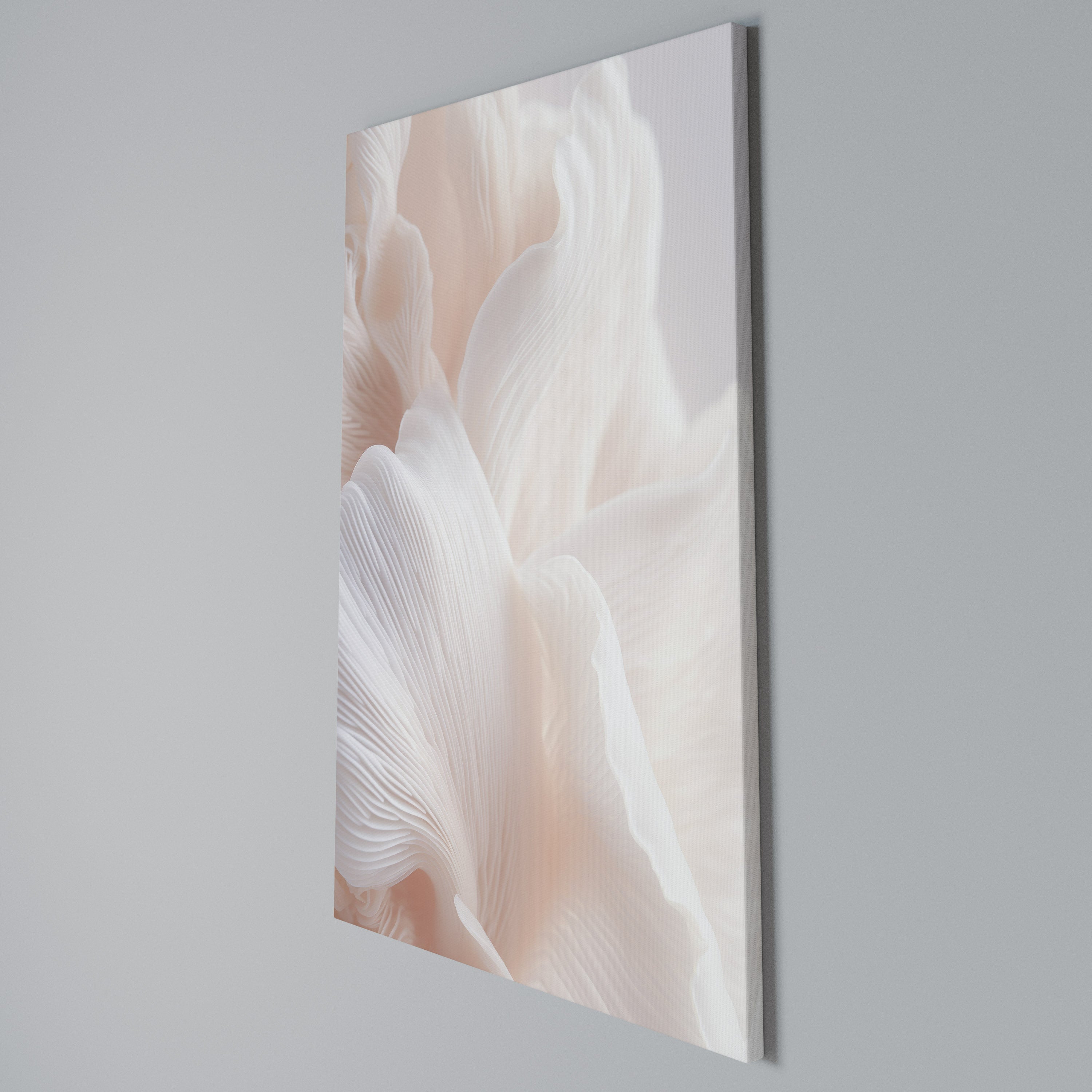 DELICATE PINK HARMONY Quadro em tela vertical