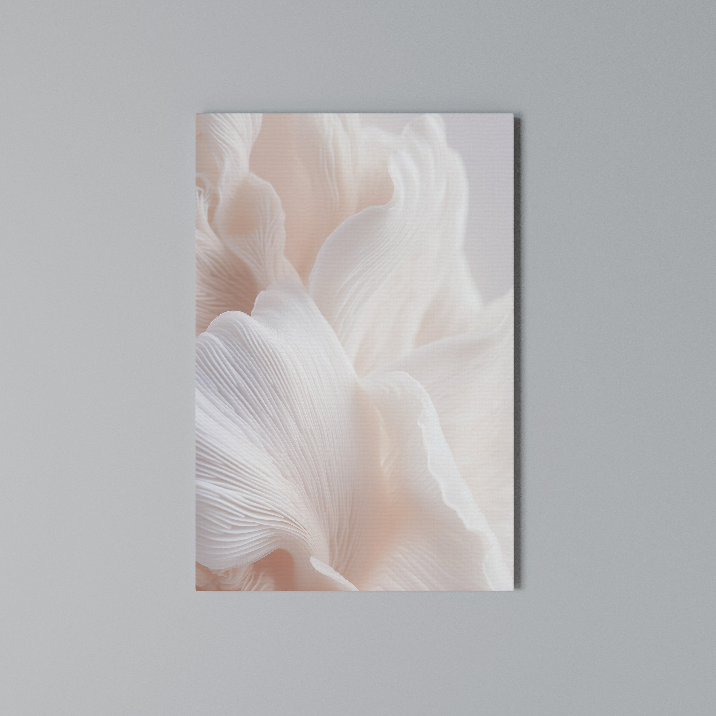 DELICATE PINK HARMONY Quadro em tela vertical