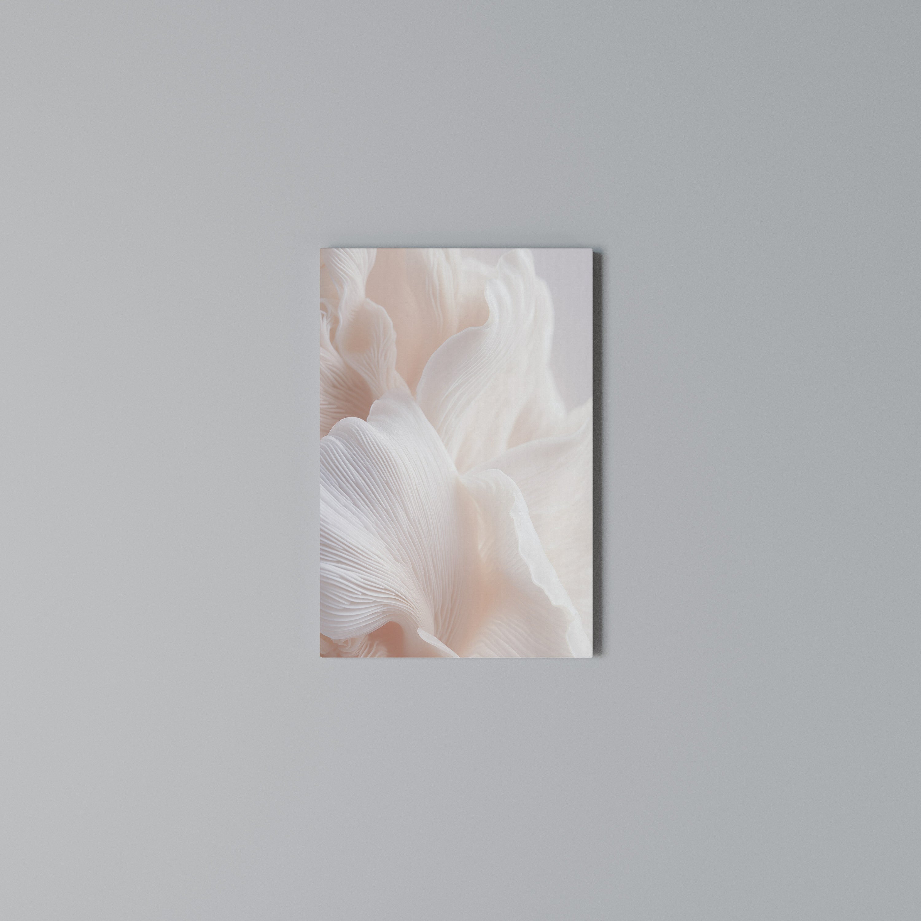 DELICATE PINK HARMONY Quadro em tela vertical
