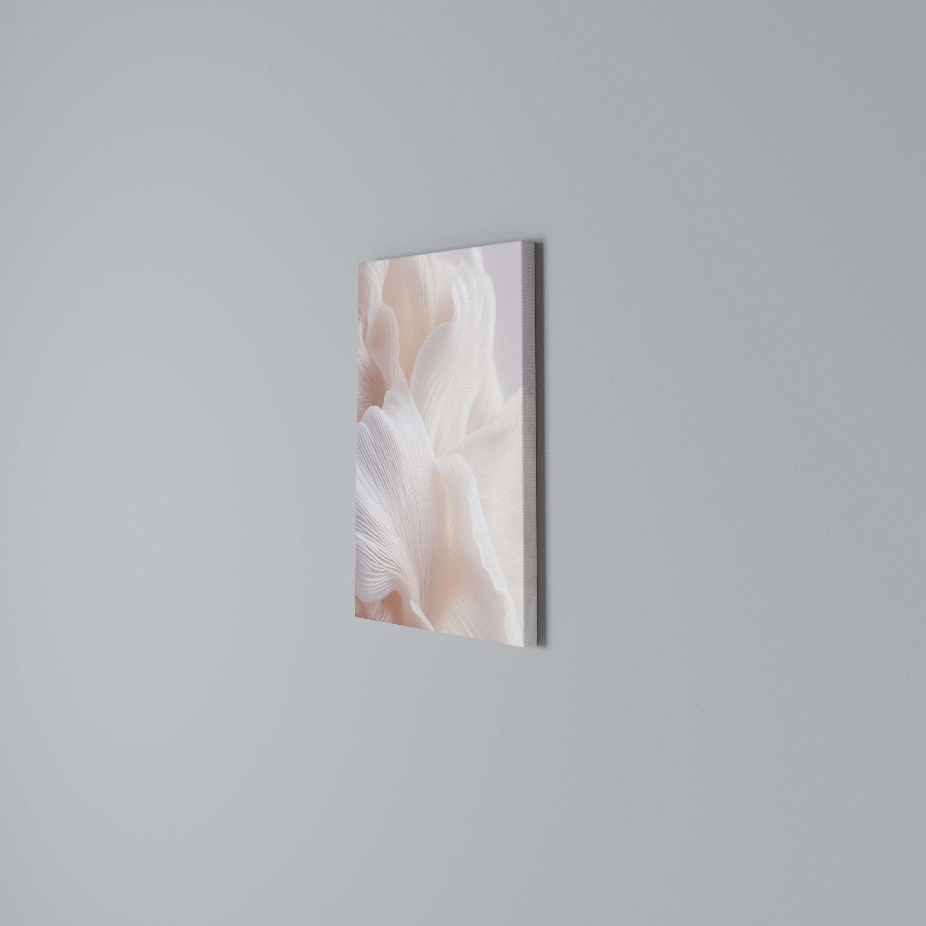 DELICATE PINK HARMONY Quadro em tela vertical