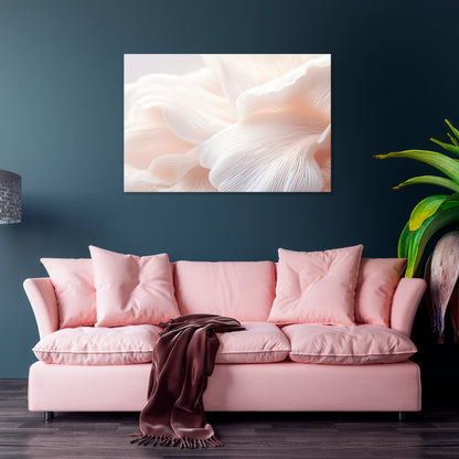 DELICATE PINK HARMONY Horizontal Canvas Print