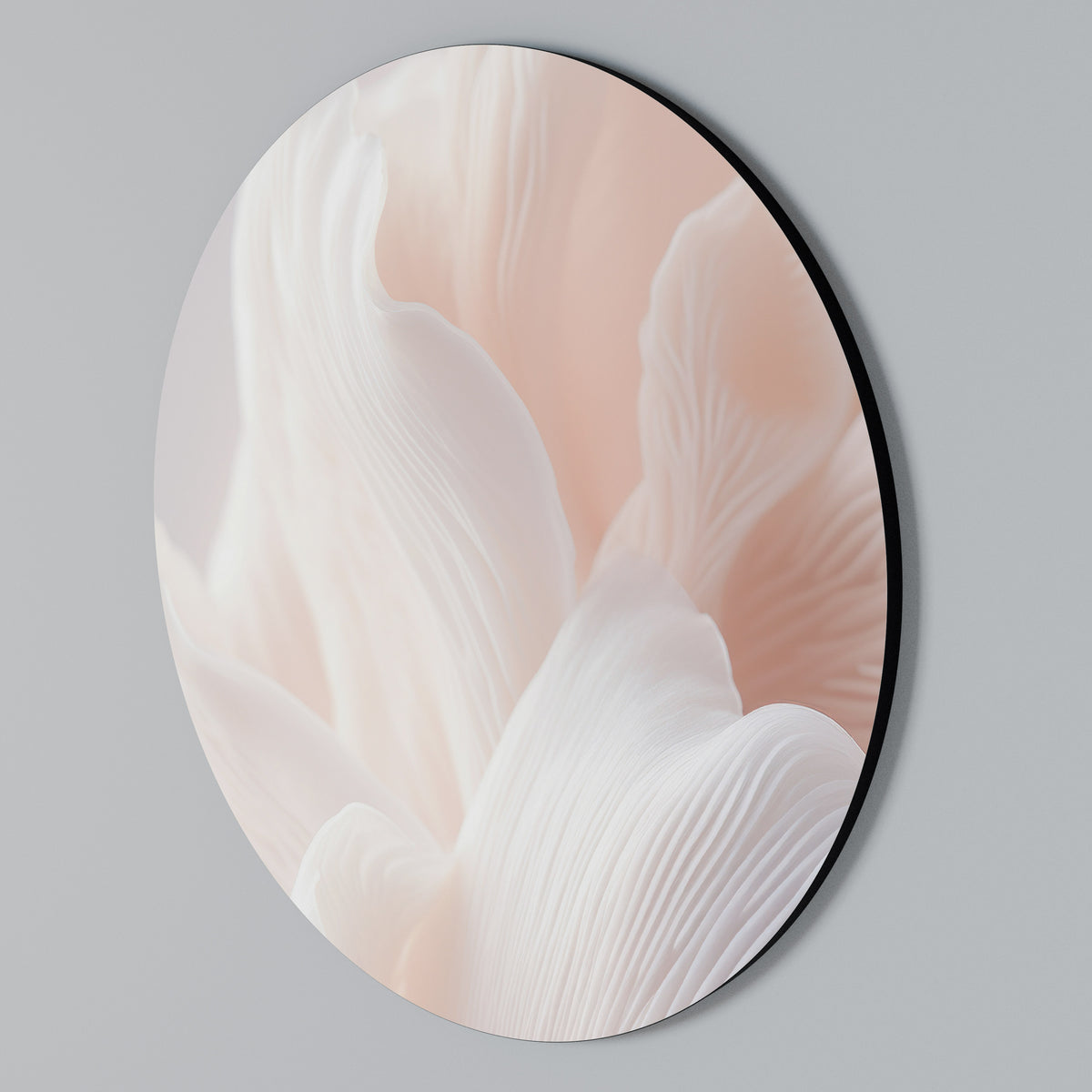 DELICATE PINK HARMONY Arte de Parede Redonda