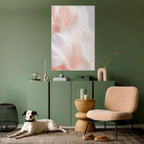 DELICATE PINK HARMONY Poster Vertical Autocolante