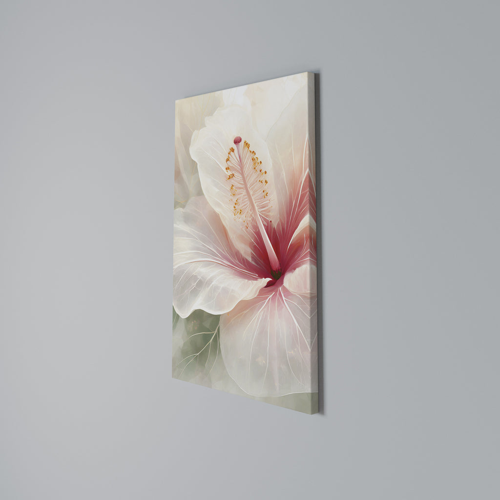 GOSSAMER FLORAL DREAM Quadro em tela vertical