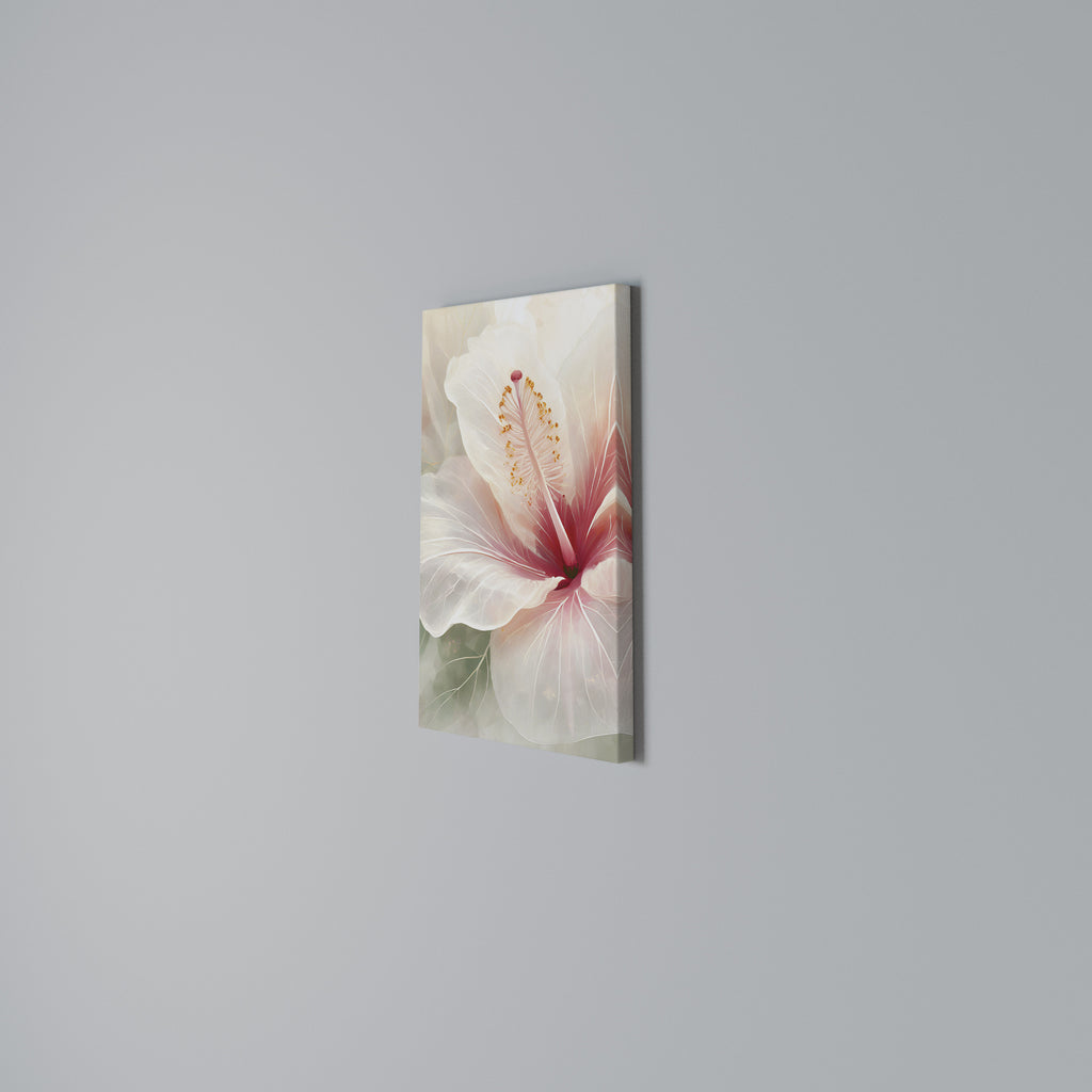 GOSSAMER FLORAL DREAM Quadro em tela vertical