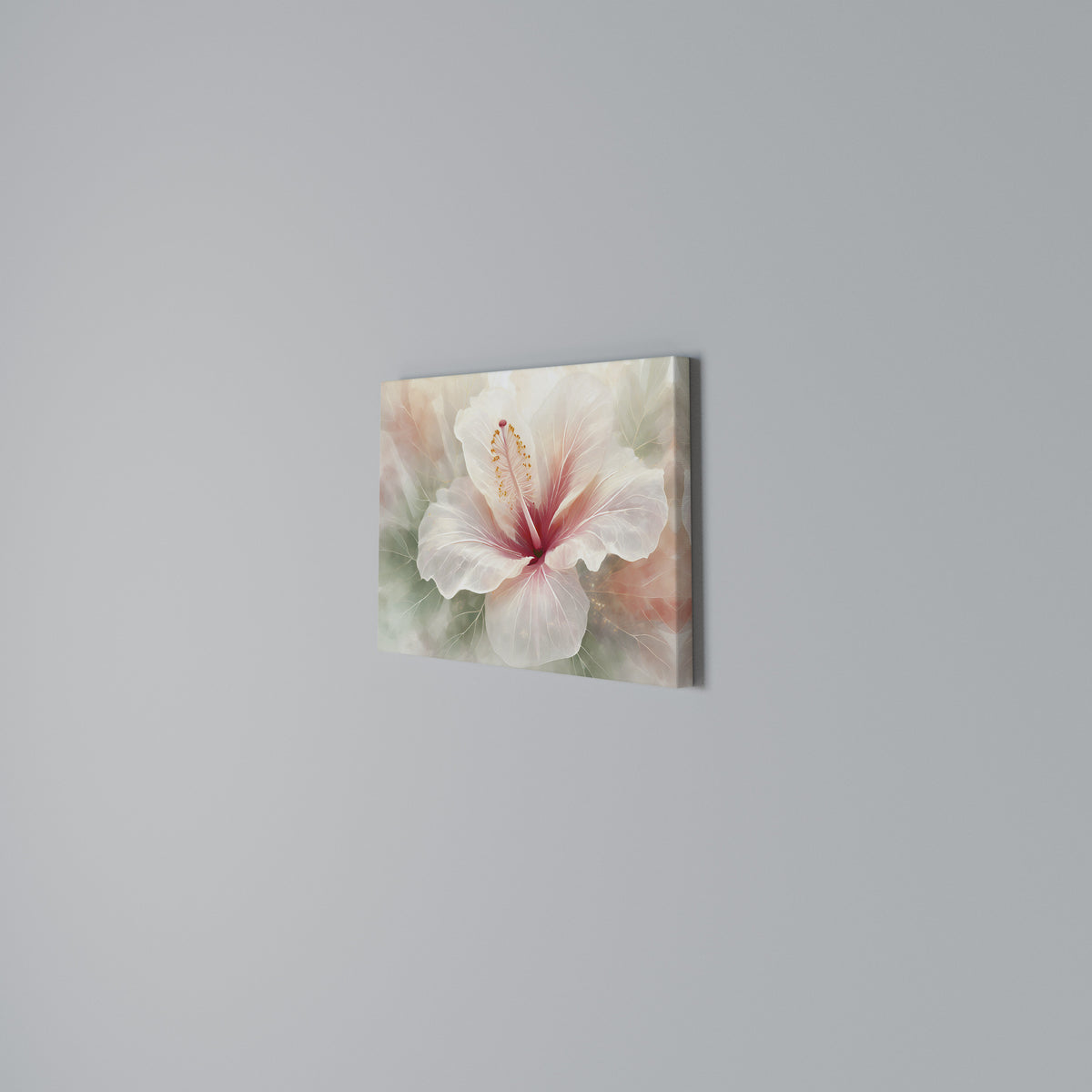 GOSSAMER FLORAL DREAM Horizontal Canvas Print