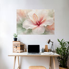 GOSSAMER FLORAL DREAM Peel and Stick Horizontal Poster