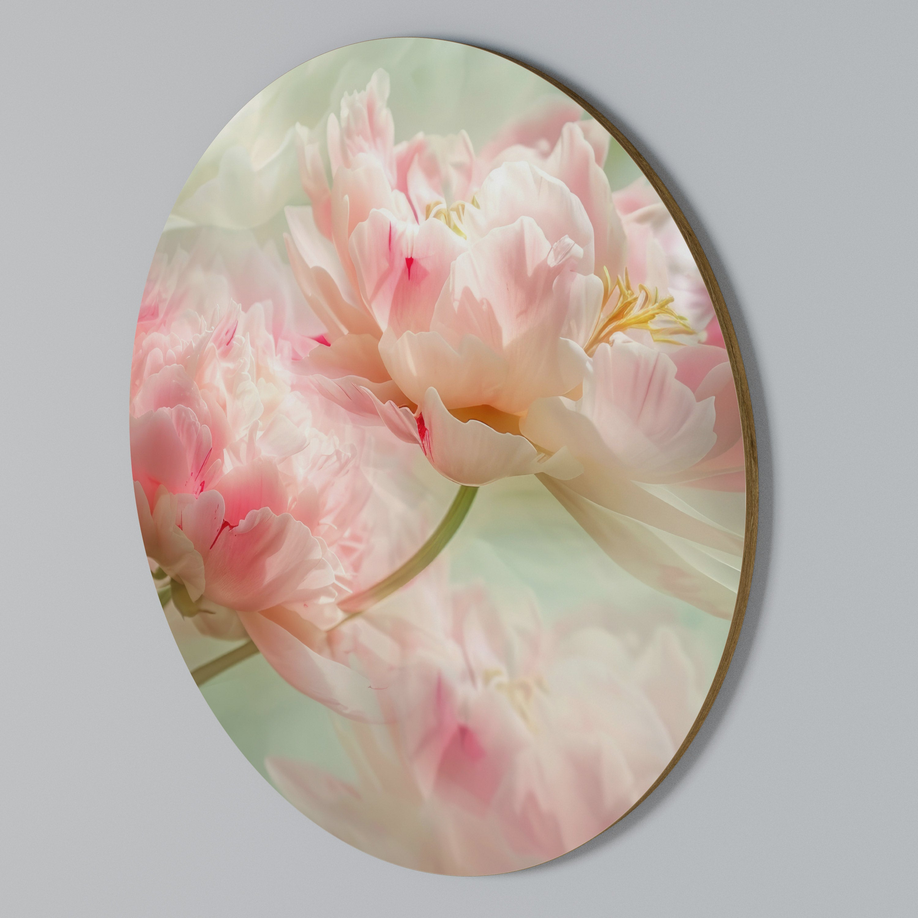 GENTLE HARMONY UNFOLDED Arte de Parede Redonda